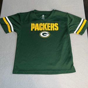 Green at kids jersey